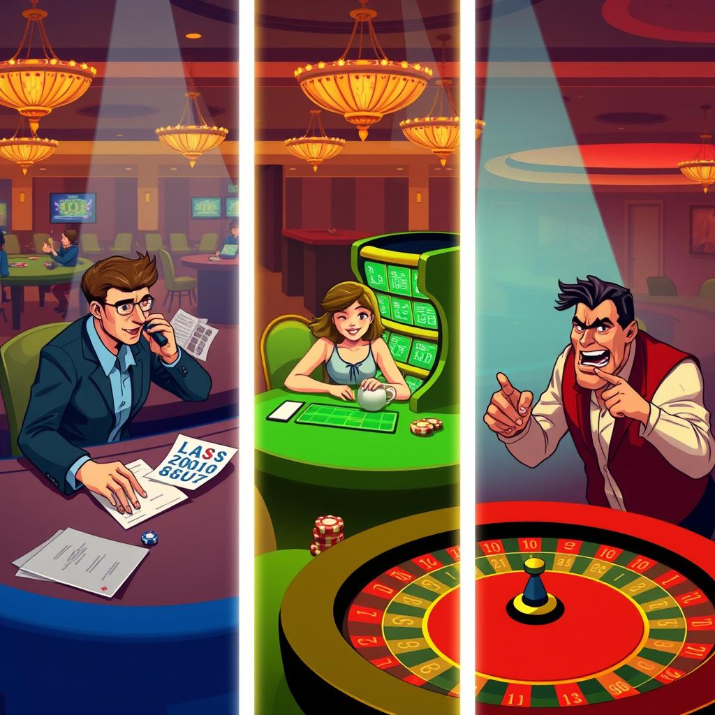 Permainan Casino Berdasarkan Tipe Pemain