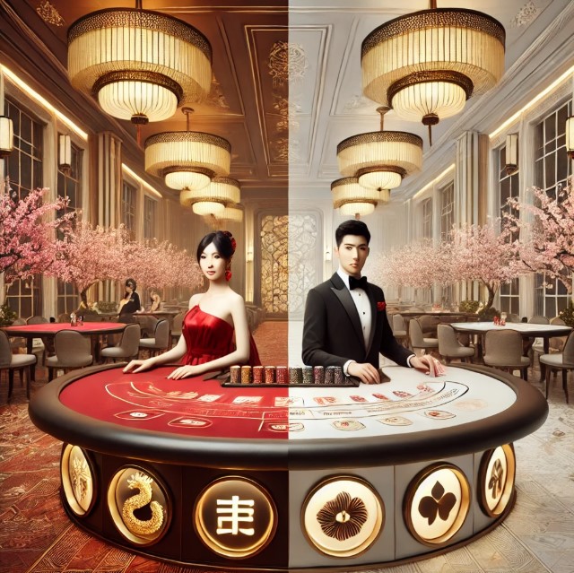 Live Casino Asia vs Eropa