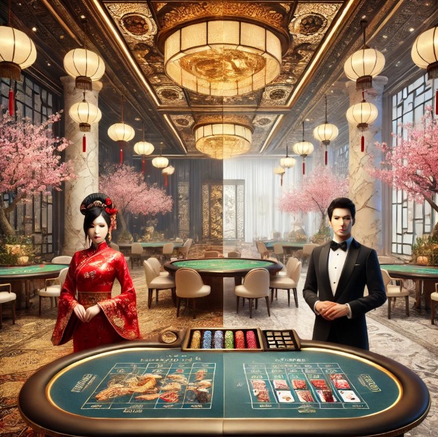 Live Casino Asia vs Eropa