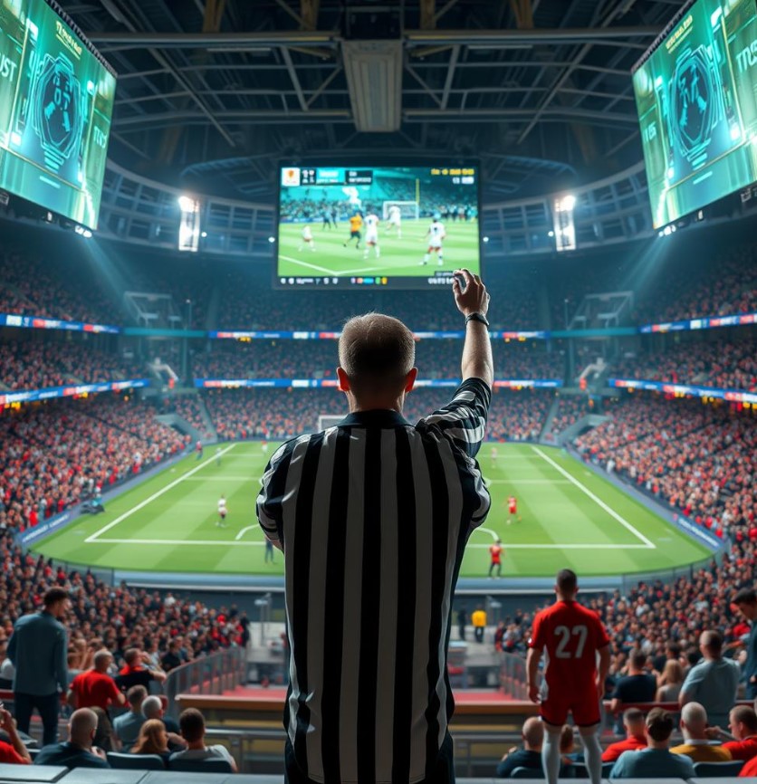 AI Referee di Sport Game